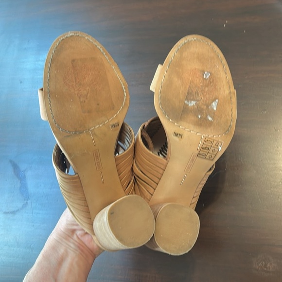 Vince Camuto Astar Leather Backless Sandal Mule Size 7.5 - Picture 10 of 15